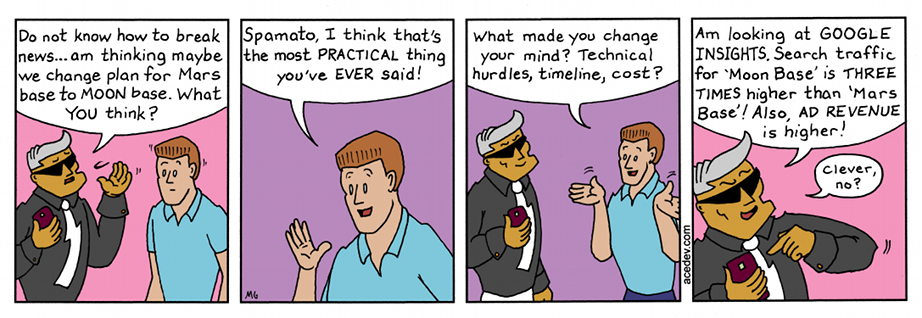 acedev comic, webcomic for Monday 04 Dec 2017

